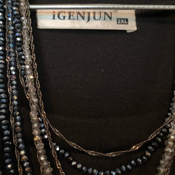 Fun Black Tunic - Picture 3 of 5